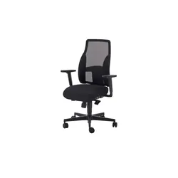 Bürodrehstuhl  Sitness Profi Comfort , schwarz , Maße (cm): B: 64 H: 120 T: 64