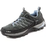 CMP Rigel Low WP Damen Graphite/Azzurro 36