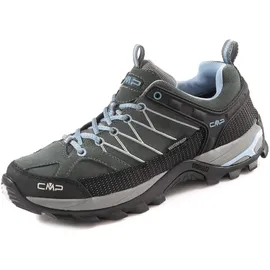 CMP Rigel Low WP Damen Graphite/Azzurro 36