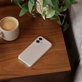 Apple iPhone 17 Case mit MagSafe Kamerasteuerung Kalkstein