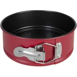 Wenco Mini-Springform, 18 cm Durchmesser, ideal für kleine Kuchen, hochwertige Antihaftbeschichtung, aus robustem Stahl, hitzebeständig, in stilvollem Rot, leicht zu reinigen