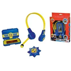 SIMBA 109252513 Feuerwehrmann Sam Polizei Headset und Smartphone