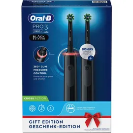 Oral-B Pro 3 3900 + 2. Handstück Black Edition