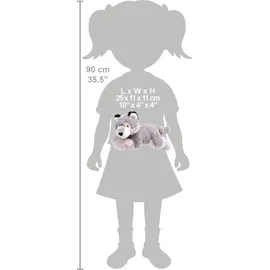 Wild Republic Ecokins Mini Wolf 20 cm Grau