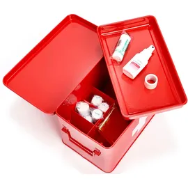 Zeller Medizinbox, rot - 32x20x21 cm)