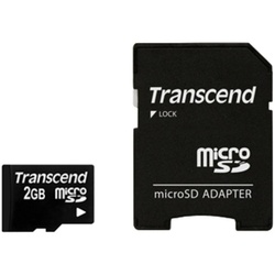 Transcend Transcend micro Secure Digital Card 2 GB, Speicherkarte