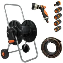 Bradas Schlauchwagen 20 m schwarz