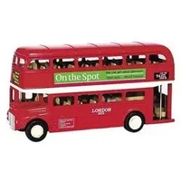 GoKi PF993 - London Bus aus Spritzguß rot