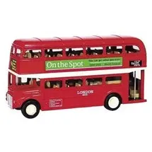 GoKi PF993 - London Bus aus Spritzguß rot