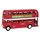 GoKi PF993 - London Bus aus Spritzguß rot