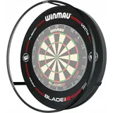 WINMAU Dartboard-Beleuchtung Bundle "Plasma + Surround Black 4305",schwarz,