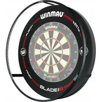 WINMAU Dartboard-Beleuchtung Bundle "Plasma + Surround Black 4305",schwarz,