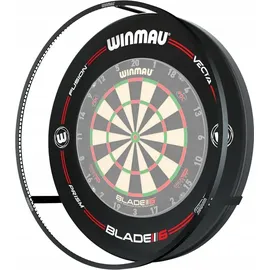 WINMAU Dartboard-Beleuchtung Bundle "Plasma + Surround Black 4305",schwarz,