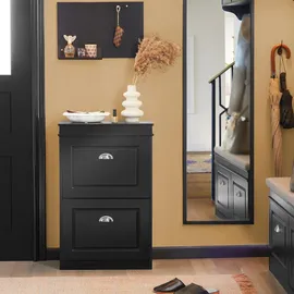SoBuy Stanley 53 x 82 x 24 cm schwarz