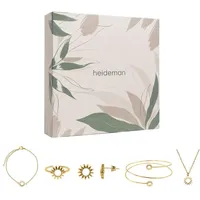 Steel_Art Geschenkbox für Frauen 2026 Summerbox Lissabon silberfarben in goldfarben | Gr.: onesize