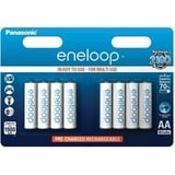 PANASONIC Eneloop 8 Akkus LR6 (AA) 1900mAh (Ready to use)