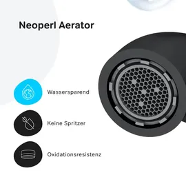 AM.PM Spike Einhandmischer Schwarz