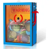 Anruzon Lustige Flaschenöffner Notfallbox mit Hammer – Geburtstagsgeschenk - Geldgeschenke - Getränkeöffner, Bieröffner, Bierflaschenöffner - Geschenke für Männer, Freund, Partner