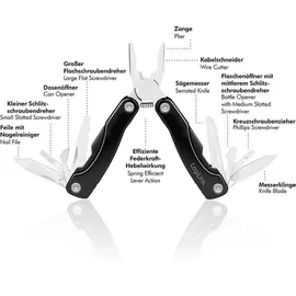 Logilink Multitool 11-in-1 mit Nylontasche