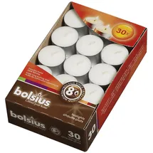 Bolsius Teelichter 5,5 x 12,5 cm weiß