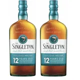 The Singleton 12 Jahre | Single Malt Scotch Whisky | aromatischer| Geschenkempfehlung | handgefertigt aus der schottischen Speyside | 40% vol | 700ml Einzelflasche | (Packung mit 2)