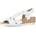 Keilsandalette Weiß 42