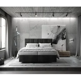 DeLife Dream-Fine 160 x 200 cm H2 anthrazit vintage