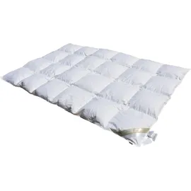 Betten Hofmann White Sibiria Schneegänseflaum Daunendecke Bettdecke 4x6 155x220 cm - Weiß