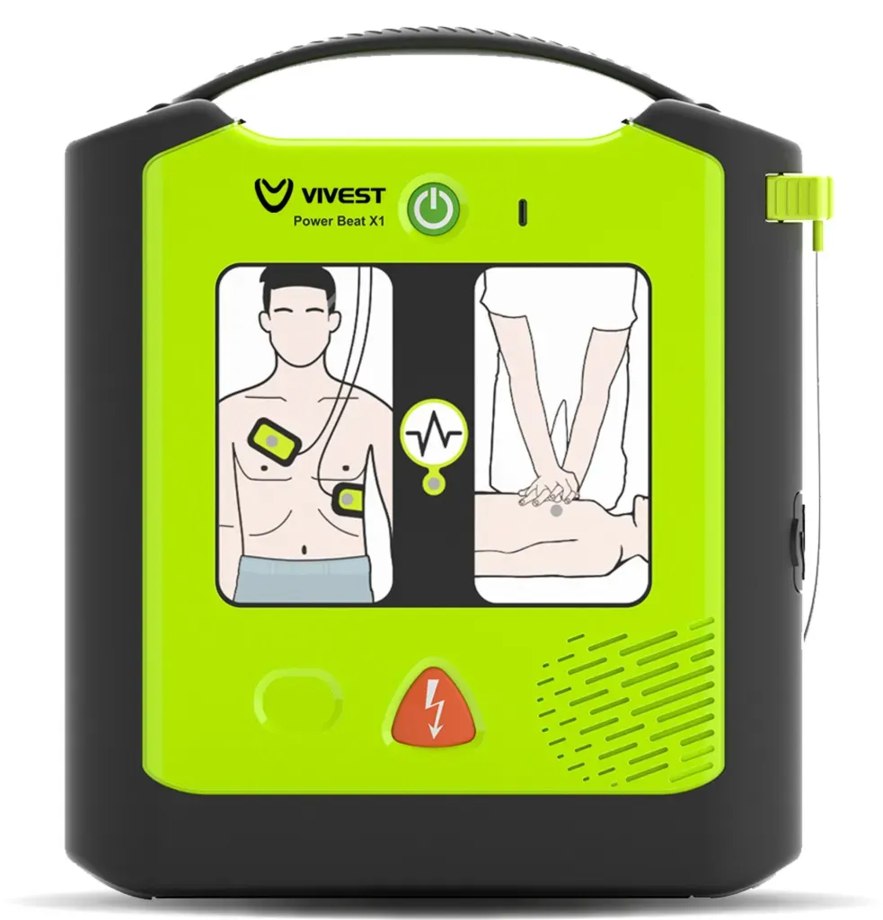 ViVest - Defibrillator PowerBeat X1 - halbautomatischer Defibrillator