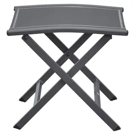 LC Garden Unicamo Hocker Aluminium/Textilene klappbar - Schwarz
