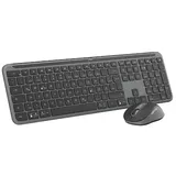 Logitech Signature Slim Combo Graphite, Logi Bolt, USB/Bluetooth, DE (920-012483)