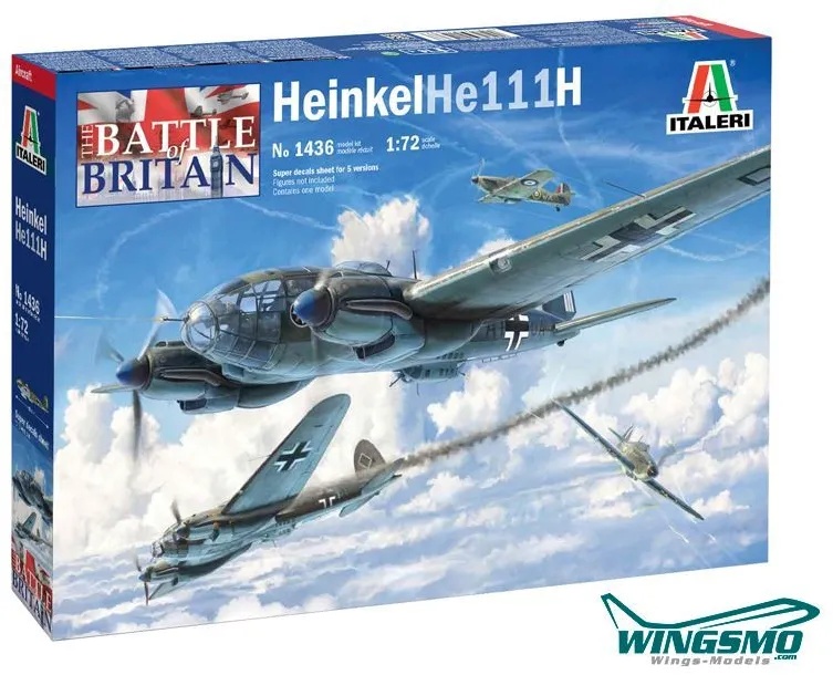 Preisvergleich Produktbild Italeri Heinkel HE111H 1436