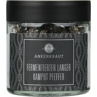 Fermentierter langer Kampot Pfeffer, Gewürz - 55 g, Tiegel