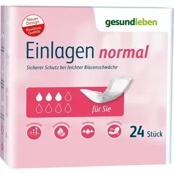 Gesund Leben Einlage Normal 24 ST