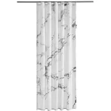 KLEINE WOLKE Duschvorhang Marble anthrazit, 180x200 cm