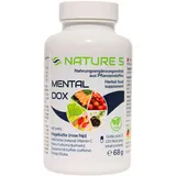 MENTALDOX® von Nature 5® - 120 Kapseln - BIO Hagebutte mit natürlichem Vitamin C, Maca, BIO Guarana mit Koffein, BIO Kurkuma mit Piperin & Ginkgo Biloba - vegan, in Deutschland hergestellt & geprüft