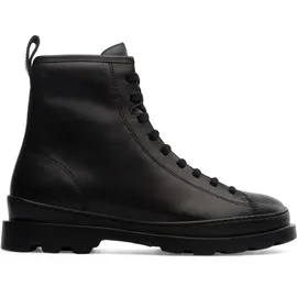 Camper Boots Brutus Glattleder, Schwarz, Damen - Schwarz - 41