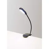 McShine - LED Klemmleuchten Leseleuchten | 5 LEDs, drei Lichtfarben, Schalter, Batteriebetrieb