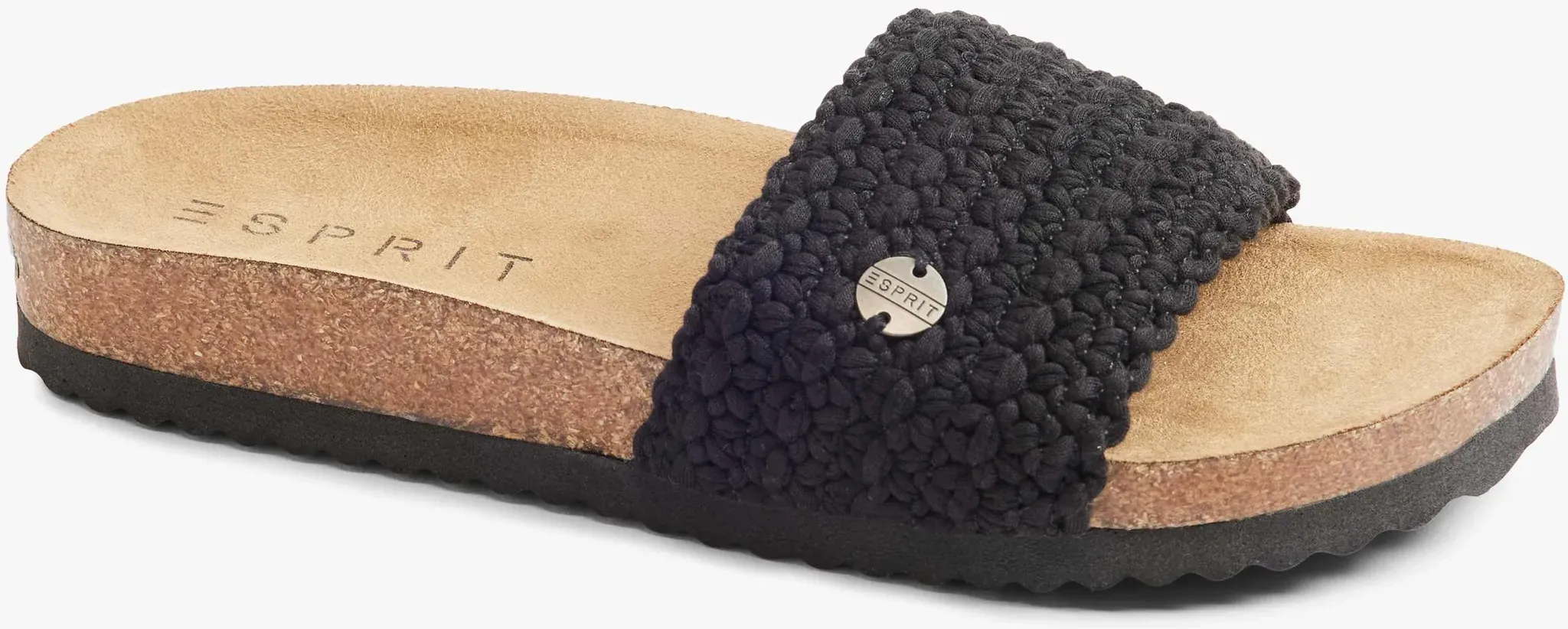 ESPRIT  Tieffuß Pantolette Schwarz, Damen, Größe: 39 - ESPRIT  Tieffuß Pantolette Schwarz, Damen, Größe: 39 - woman - Schwarz