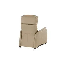 Hukla Relaxsessel Tobias Leder 75 x 105 x 88 cm Braun mit Relax-Funktion