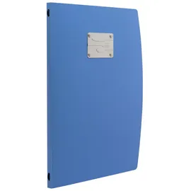 SecurIT® Securit Rio A4-Speisekarten-Mappe mit Gabel-Design und mit einem Doppeleinleger, Blau