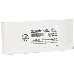 Magnet Pflaster je 1000 Gauss 20 St