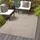Sanat Melissa Outdoor Teppich Wetterfest - Balkon Teppich Wasserabweisend - Teppich für den Innen und Außenbereich, Terrasse, Garten, Wohnzimmer oder Küche - Beige, 80x150 cm