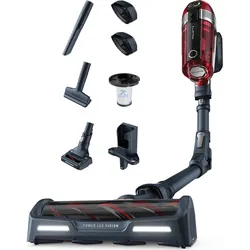 Rowenta Akku-Stielstaubsauger »XForce Flex 11.60 RH9878, Animal Care«, Smartes Display Rowenta Schwarz/Rot/rot