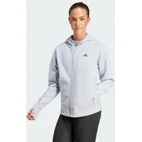 Adidas Designed 4 Training Reißverschlusspullover - Halo Silver - XS
