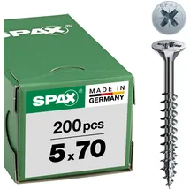 SPAX Universalschraube 5,0 x 70 mm 200 Stück