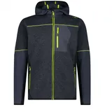 CMP CMP, JACKET FIX HOOD, 34H2677, Dark Grey, 48, Man