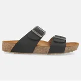 Haflinger Bio Andrea Sommer Sandale Hausschuh Unisex Hausschuh schwarz 47 EU