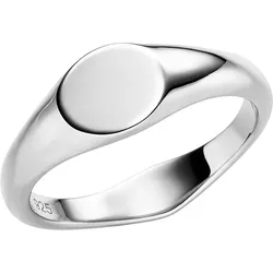 Firetti Siegelring »Schmuck Geschenk Silber 925 Fingerring Ring«, Exklusiv bei uns Firetti silberfarben 62