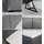 Sofnet Boxspringbett Star Mini Bonell-Matratze - Topper Bettkästen, Jugendzimmer, - 100 x 200 - Dunkelgrau, Textil, H3, Rechteckig, 100x200 cm, Schlafzimmer, Betten, Boxspringbetten